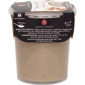 Crema de setas con boletus envase 400 g - Santa Teresa