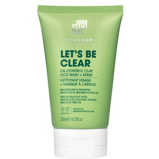 SHAKEUP mascarilla facial limpiadora Let's Be Clear frasco 125 ml