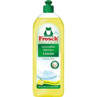 FROSCH lavavajillas a mano diluido bálsamo limón ecológico botella 750 ml