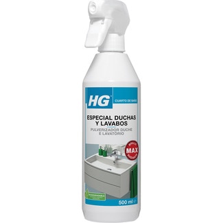 HG bathroom cleaner for daily use for showers and sinks spray gun 500 ml