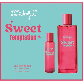 MR. WONDERFUL Estuche Sweet Templation con eau de toilette natural spray 75 ml + spray 30 ml