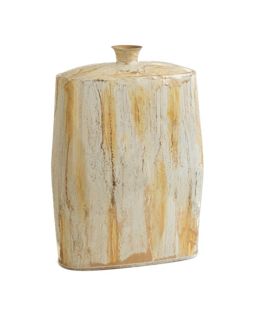 Florero aluminio esmaltado