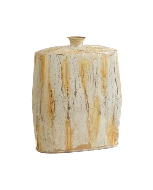 Florero aluminio esmaltado