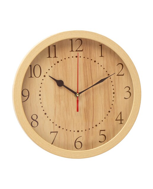 Reloj pared madera