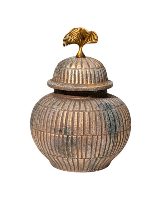 Tibor ceramica pivote metal