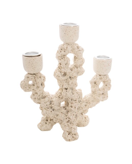 Candelabro resina fosil