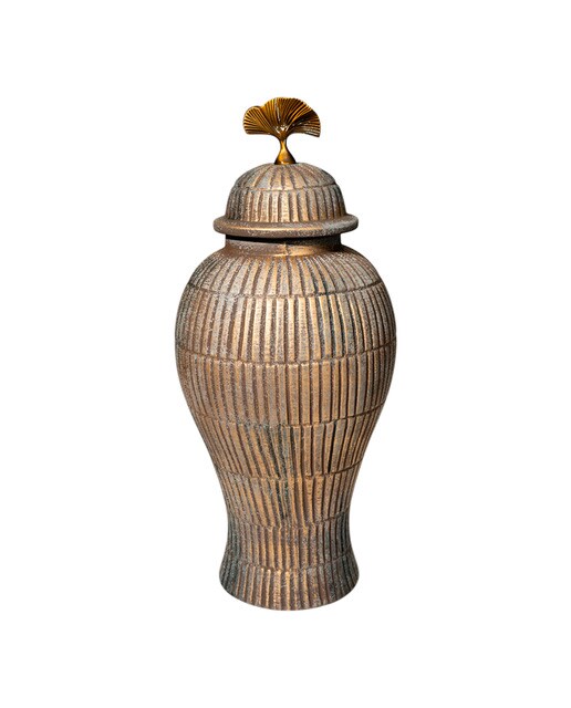 Tibor ceramica pivote metal