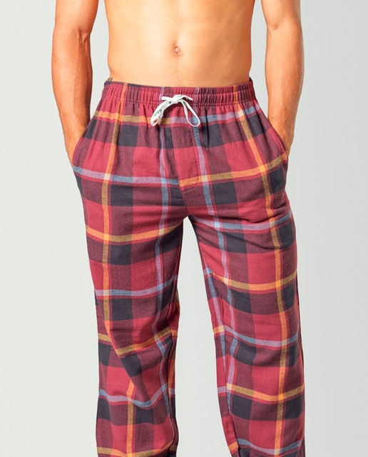 Pantalón de hombre largo franela