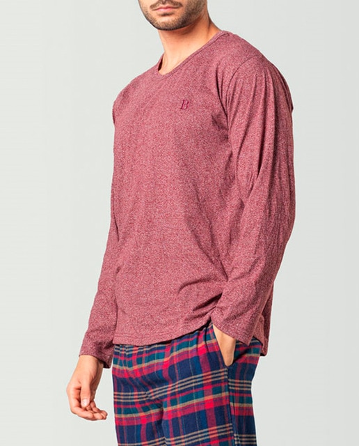 Camiseta de hombre manga larga