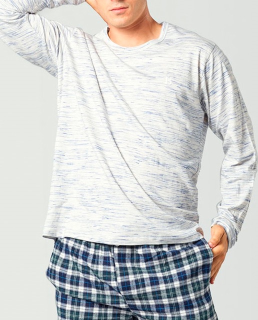 Camiseta de hombre manga larga