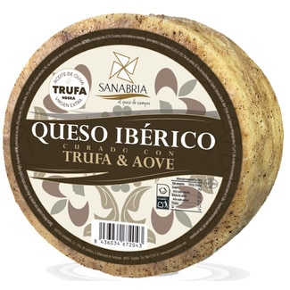 Sanabria Queijo Ibérico Curado Grande com Trufa Preta e Azeite Virgem Extra kg