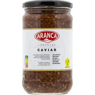 HUERTA DE CARABAÑA lentejas pardina cocida frasco 660 g