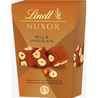Lindt Bombons de Chocolate de Leite Nuxor embalagem 150 g