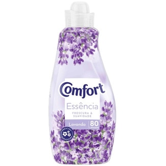 Comfort Amaciador Essência Lavanda embalagem 80 doses
