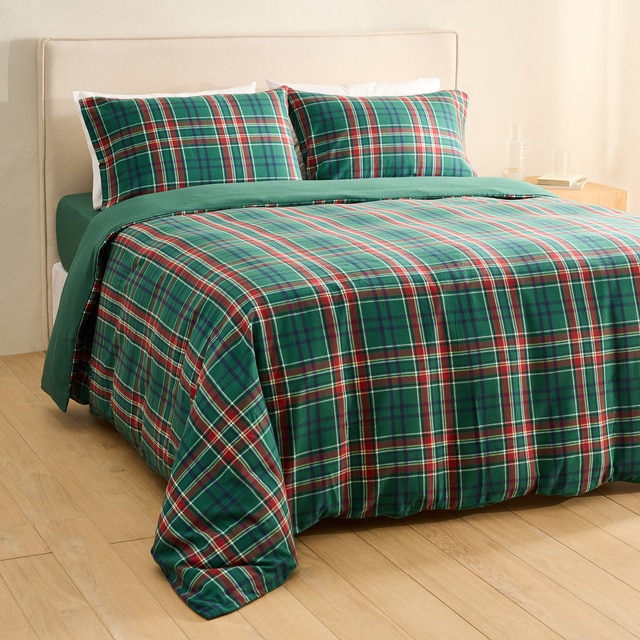 Juego de funda nórdica franela algodón McKenzie