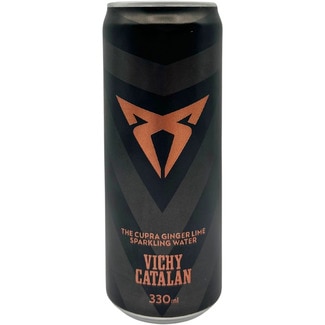 VICHY CATALAN Mineralwasser The Cupra mit Ingwer und Limette Dose 33 cl