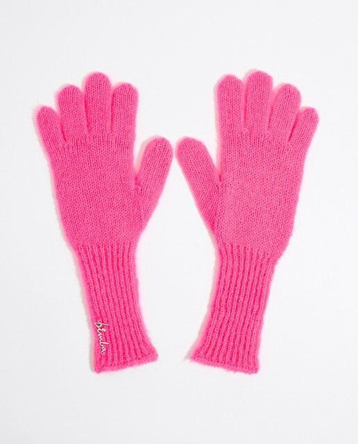 Guantes de mujer confeccionados con mezcla de alpaca.