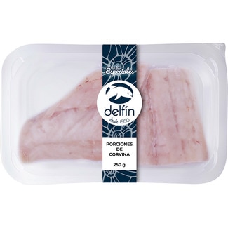DELFIN porciones de corvina bandeja 250 g