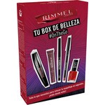 Etui On The Go mit Wimperntusche, Kajalstift, Lippenstift, Lippenbalsam und Nagellack