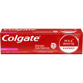 COLGATE MAX WHITE Expert Original Zahnpasta für weiße Zähne Rohr 75 ml weißere Zähne in 5 Tagen