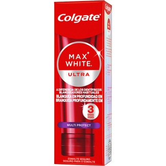 COLGATE MAX WHITE Zahnpasta für weiße Zähne Max White Ultra Rohr 50 ml weißere Zähne in 3 Tagen