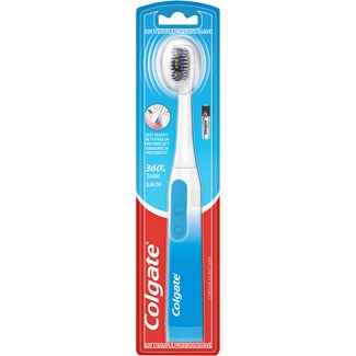 COLGATE 360º Sonic Slim Tip battery-powered electric toothbrush soft blister 1 each