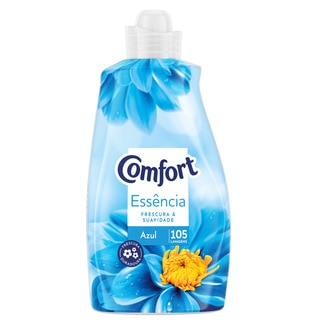 Comfort Amaciador Essência Azul embalagem 105 doses