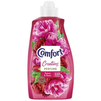Comfort Amaciador Roupa Concentrado Peónia e Rosas embalagem 110 doses