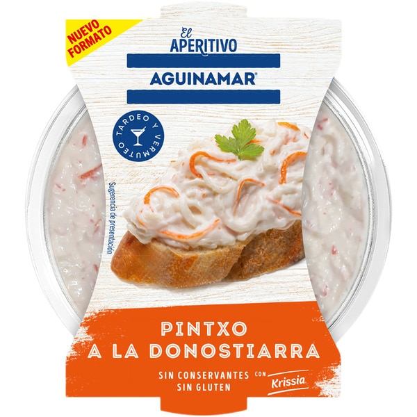 San Sebastian-style pintxo with imitation crab gluten-free tub 180 g