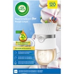 Elektrischer Lufterfrischer intelligenter Diffusor Frische Wäsche mit Flor mit ätherischen Ölen Gerät + Nachfüllpackung