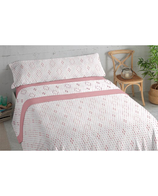 Juego de Sábanas Afelpado Coralina Invierno Ettie Maquillaje