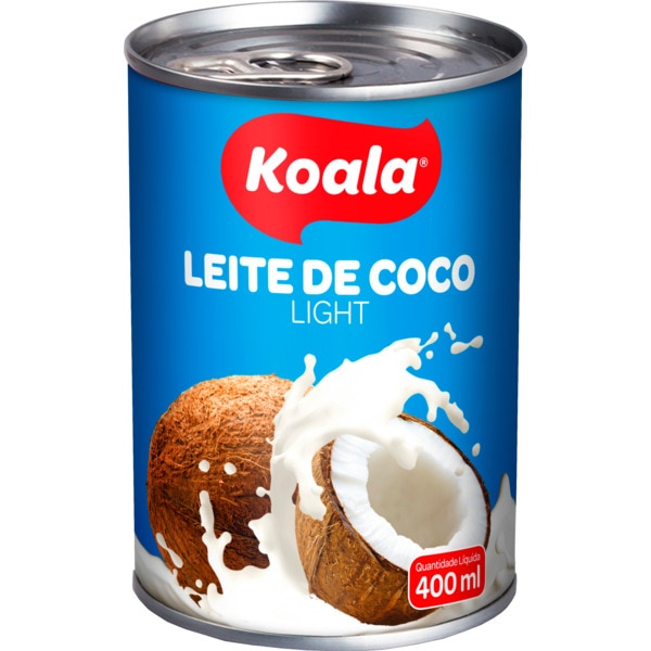 Leite de Coco Light lata 400 ml