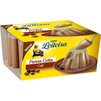 A Leiteira Panacotta Café Pack 4 unidades embalagem 100 g