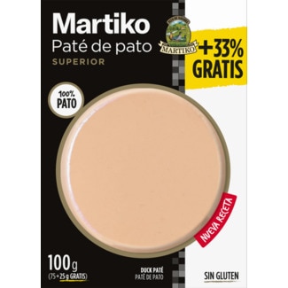 Martiko Paté de Pato Superior embalagem 75 g
