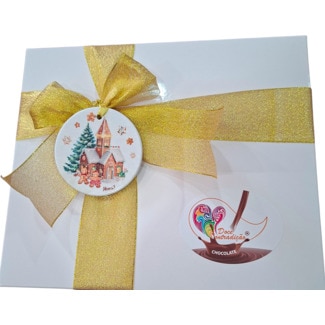 Doce Contradição Bombons de Chocolate Negro com Amêndoas embalagem 200 g