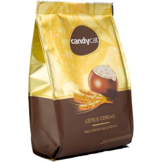 Candycat Bombons de Chocolate de Leite embalagem 134 g
