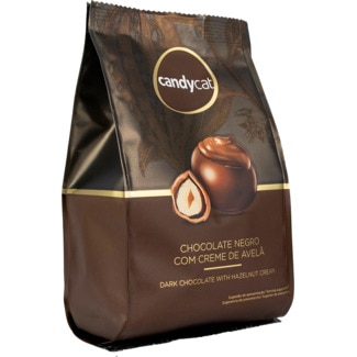 Candycat Bombons de Chocolate Negro embalagem 134 g