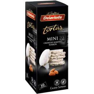 Delaviuda Torrão Duro Mini Torta embalagem 200 g