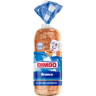 Bimbo Pão de Forma Branco embalagem 430 g