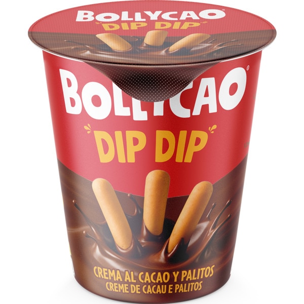 Palitos e Creme de Chocolate embalagem 52 g