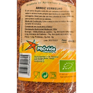 Próvida Vermelho embalagem 500 g