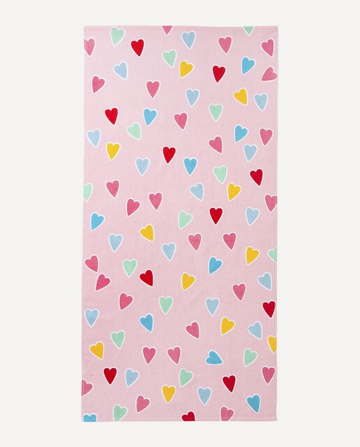 Toalla de playa infantil Corazones Mini Home - El Corte Inglés