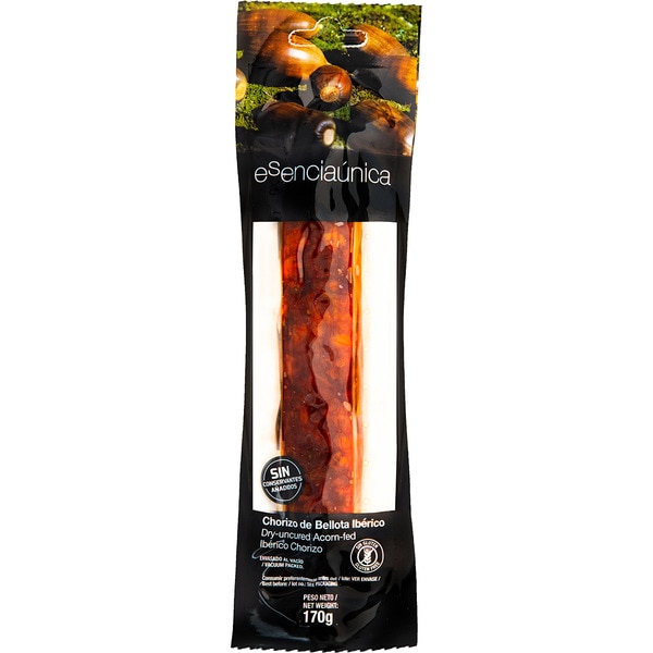 acorn-fed Iberian chorizo gluten-free piece 170 g