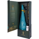 Etui Luxury mit Eichelschinken 100% vom iberischen Schwein g.U. Los Pedroches Stück 8 kg + Schinkenmesser + Flasche Wein Ribera del Duero Malabrigo