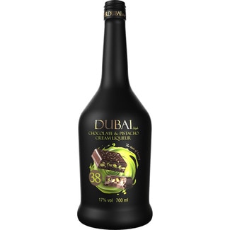 38 licor de crema de chocolate Dubai y pistacho Flasche 70 cl