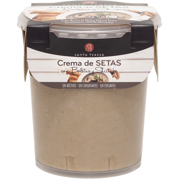 cream of mushrooms with boletus container 400 g