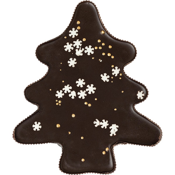 Christmas chocolate fir tree gluten-free case 250 g