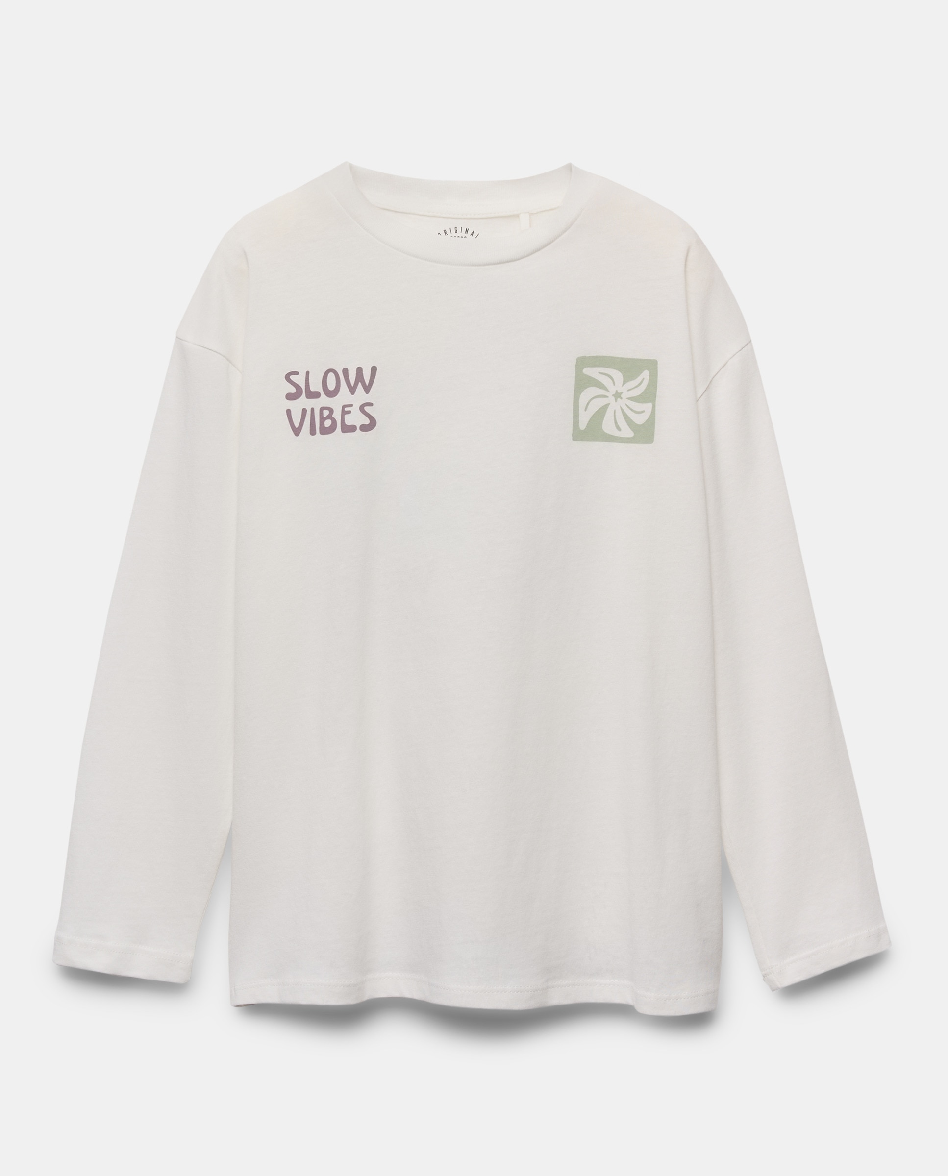 Imagen 0 de Camiseta de niño estampada manga larga