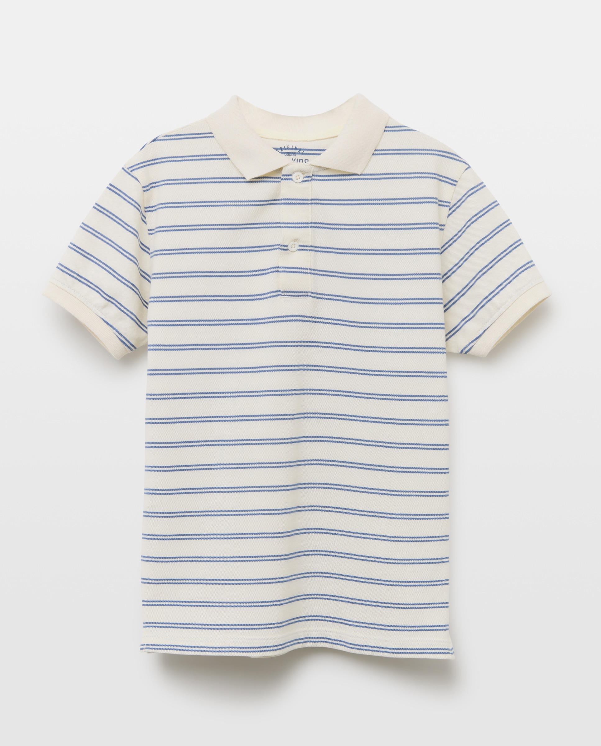 Imagen 0 de Polo de niño piqué rayas manga corta