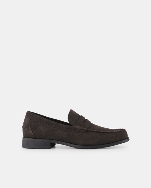 Green Coast - Mocasin hombre piel serraje.